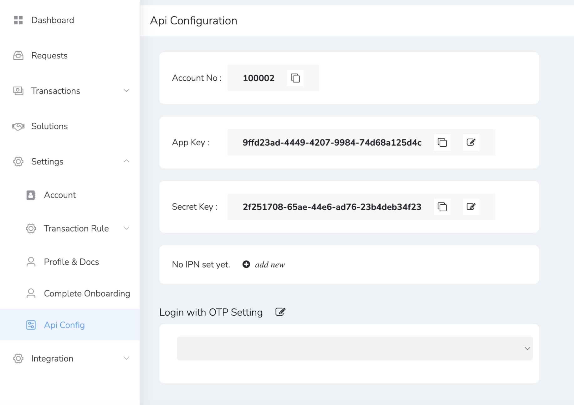 Basic Auth Configuration