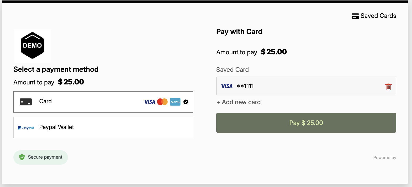 Payment with Token
